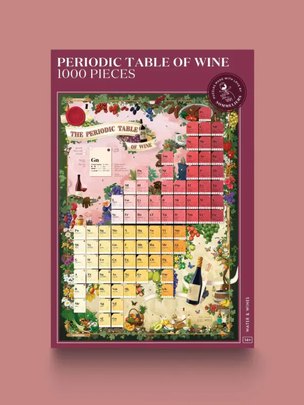 Water and Wines Puslespill - Det periodiske system