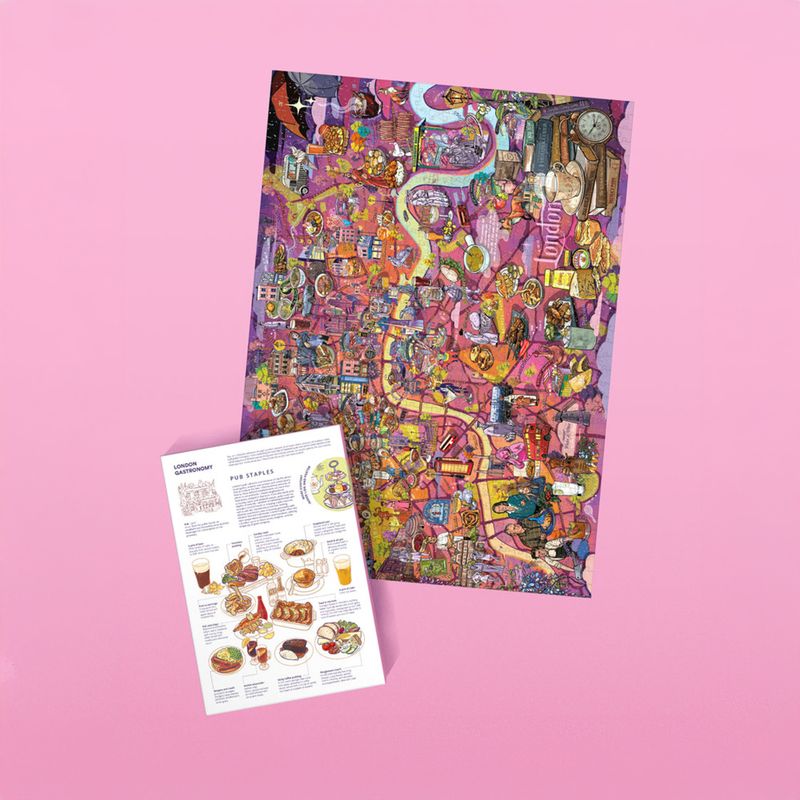 Water and Wine Puslespill London gourmet 