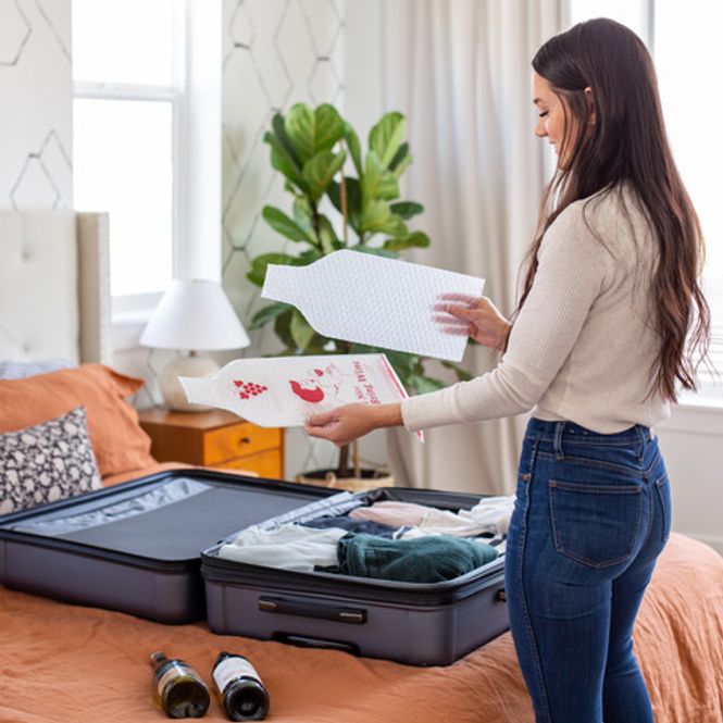 Hovedbilde Wine Cush - vinflaskebeskytter 6-pk