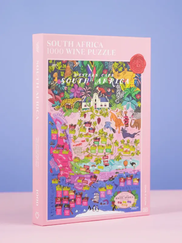 Water and Wines Puslespill Sør Afrika